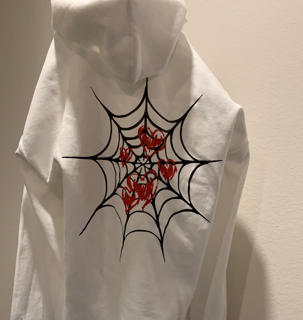 Image of LOVERS WEB HOODIE 