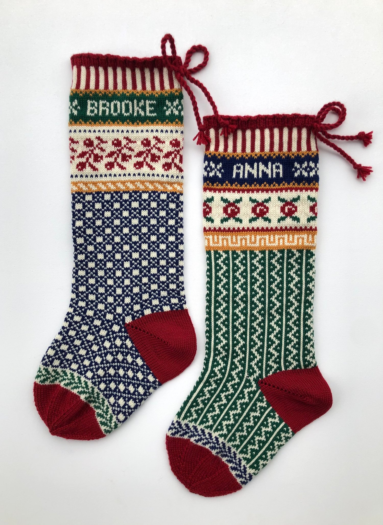 Image of Rosebud Christmas Stocking