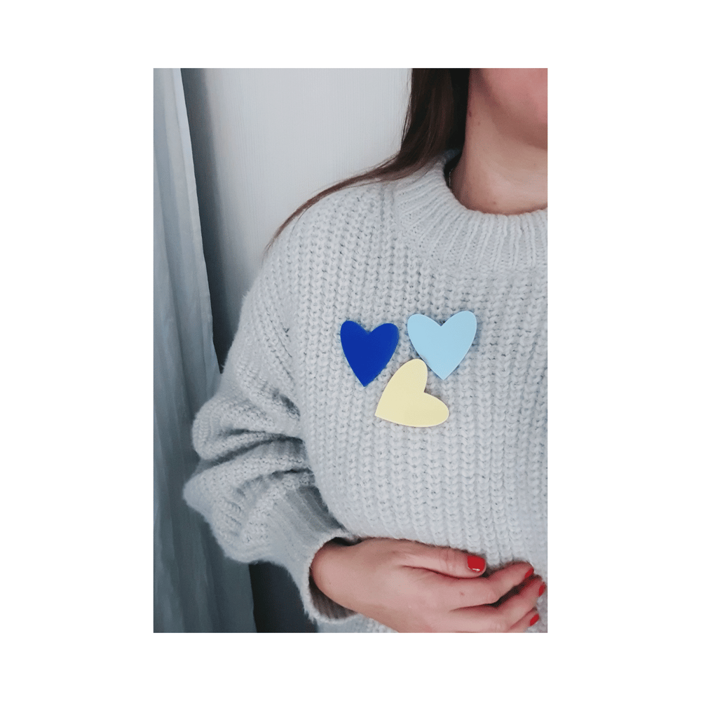 BONBON broška SRCE // CANDY HEART brooch