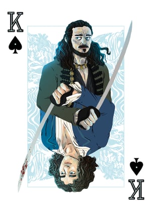 Image of Black Sails Playing Card Prints
