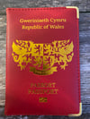 WALES PASSPORT COVER 