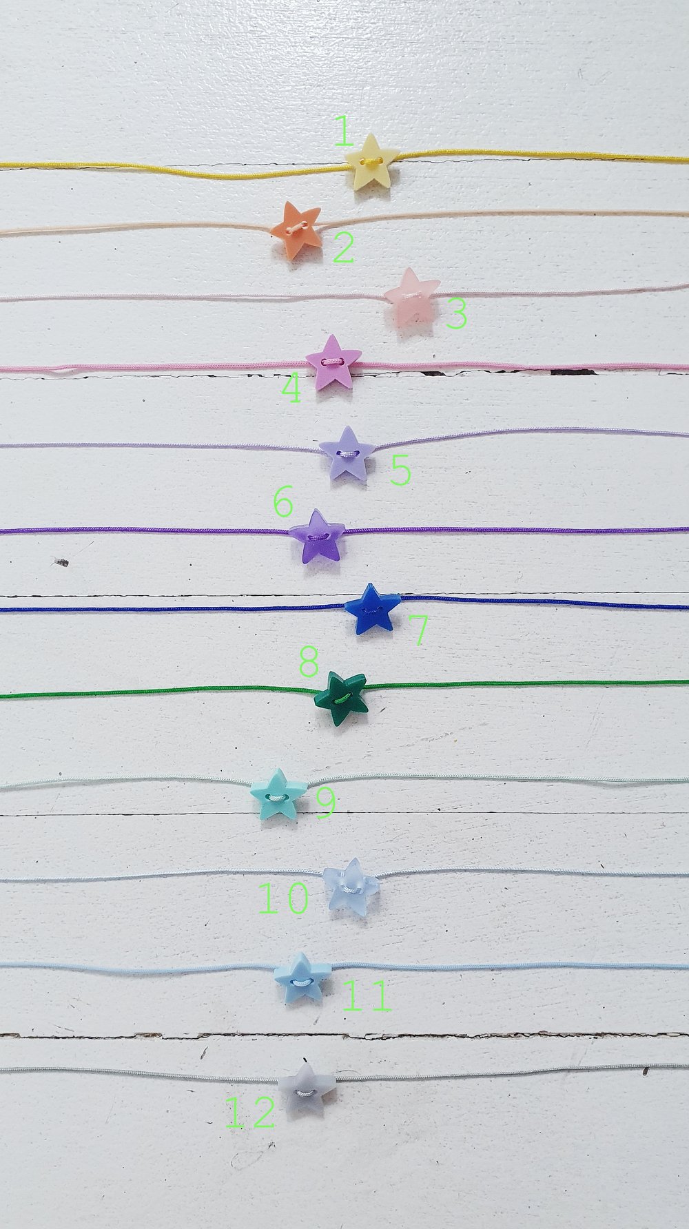 BONBON zapestnica zvezdica // CANDY star bracelet