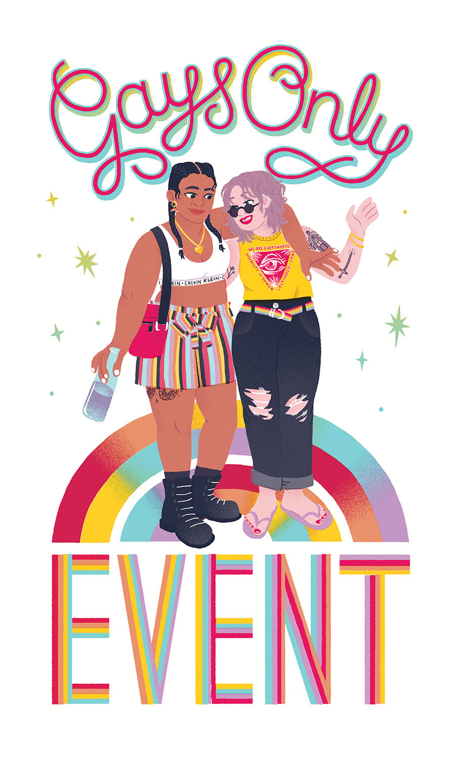 Image of GAYS ONLY EVENT Print