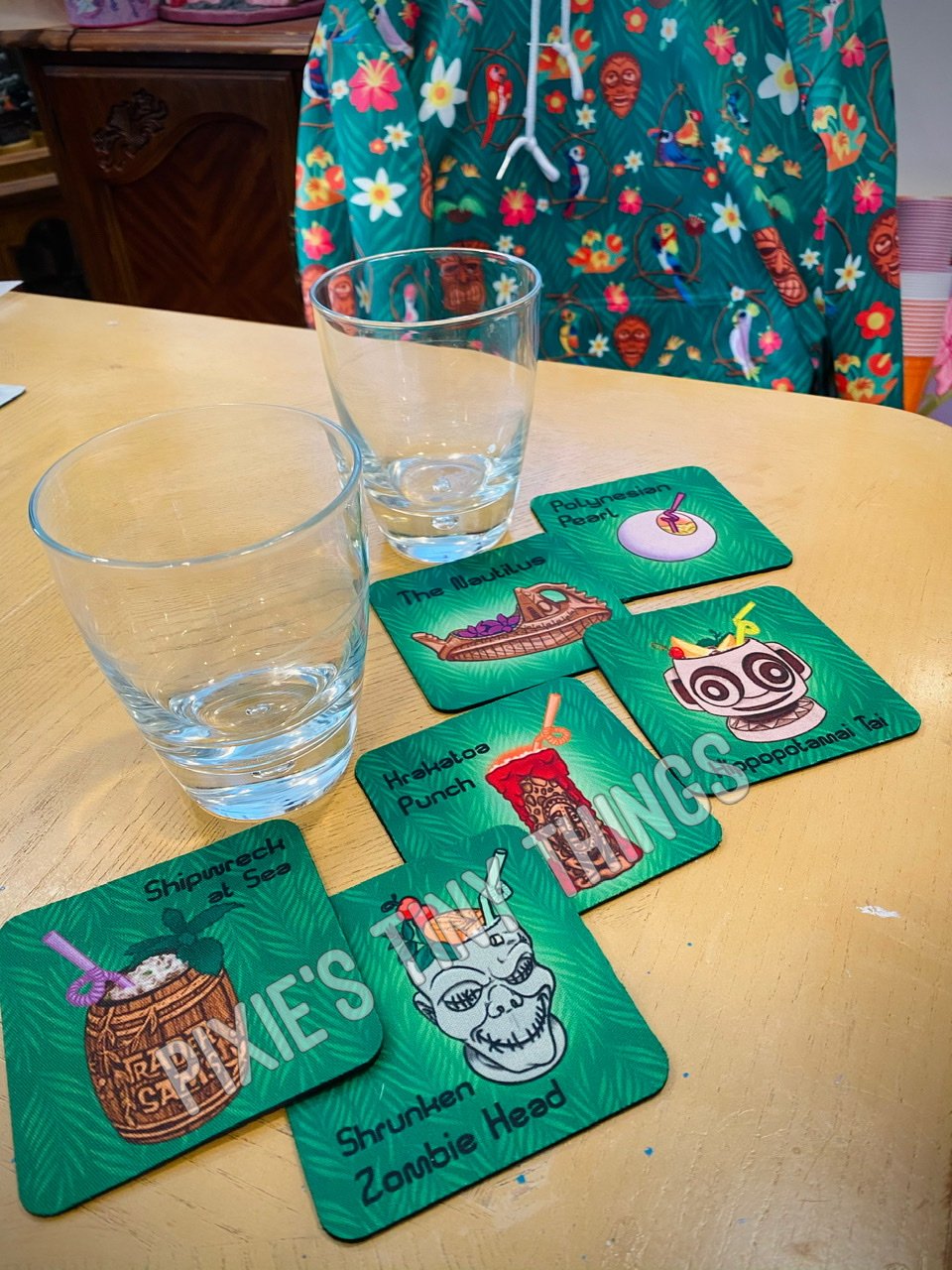 Tiki/Tropical Placemats and Coasters