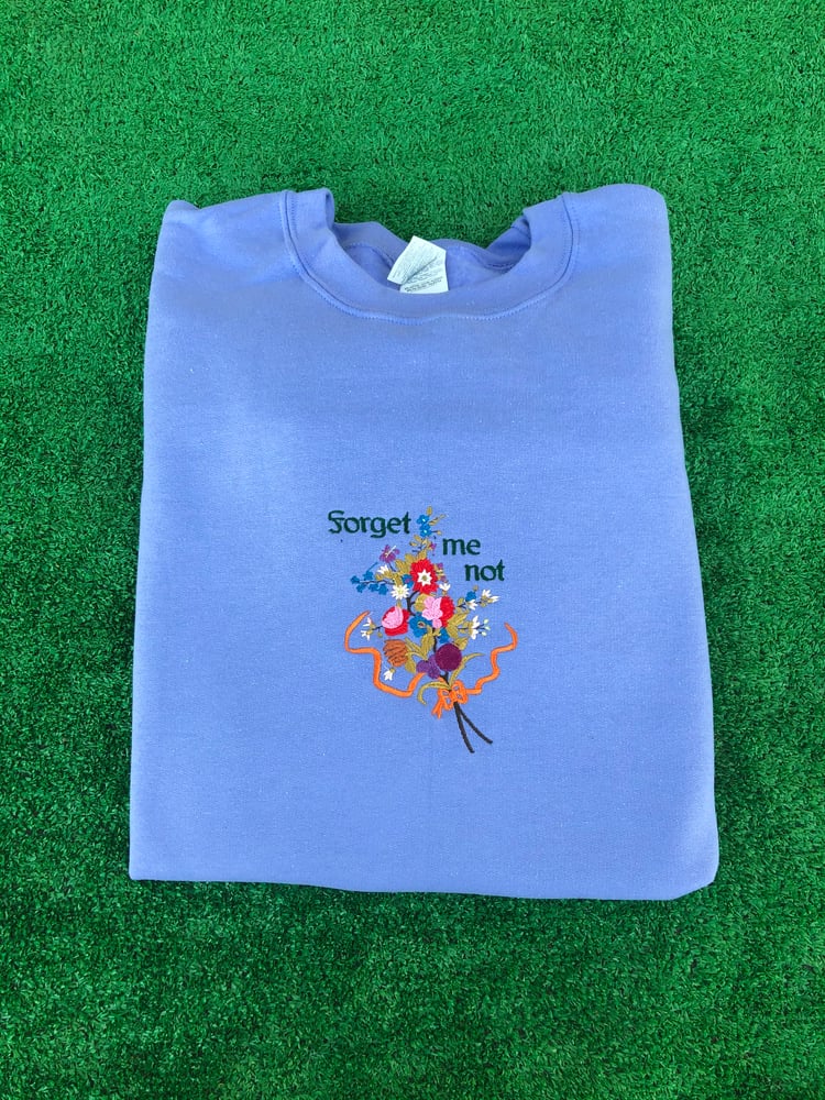 Image of Forget Me Not Crewneck