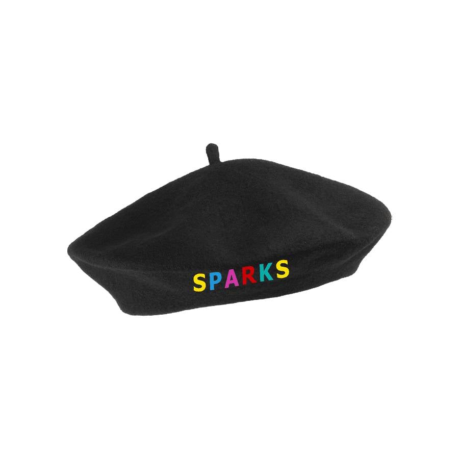 Image of Sparks Embroidered Beret