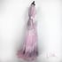 "Elisabeth" Baby Pink Sheer Dressing Gown w/ Lace Image 4