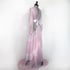 "Elisabeth" Baby Pink Sheer Dressing Gown w/ Lace Image 3
