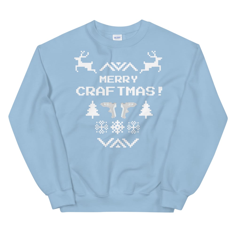 Pink & Blue Craftmas Sweaters 