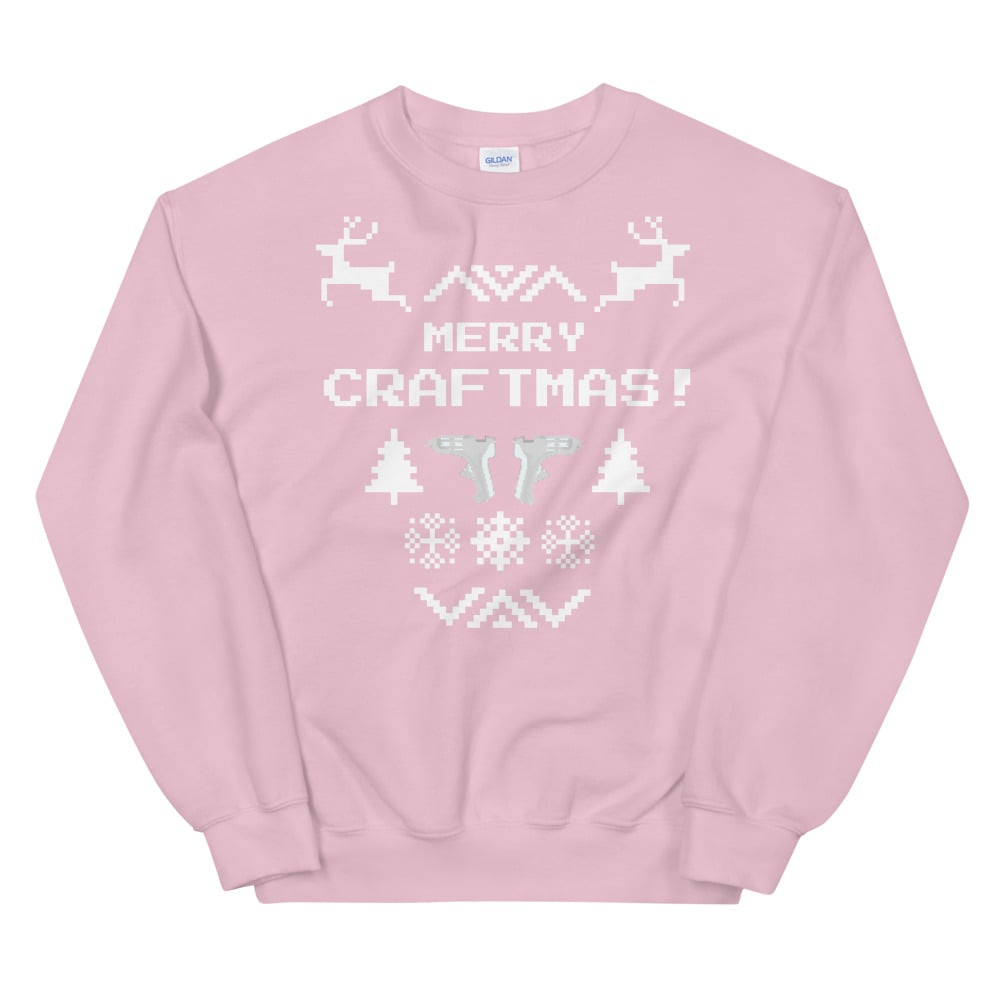Pink & Blue Craftmas Sweaters 