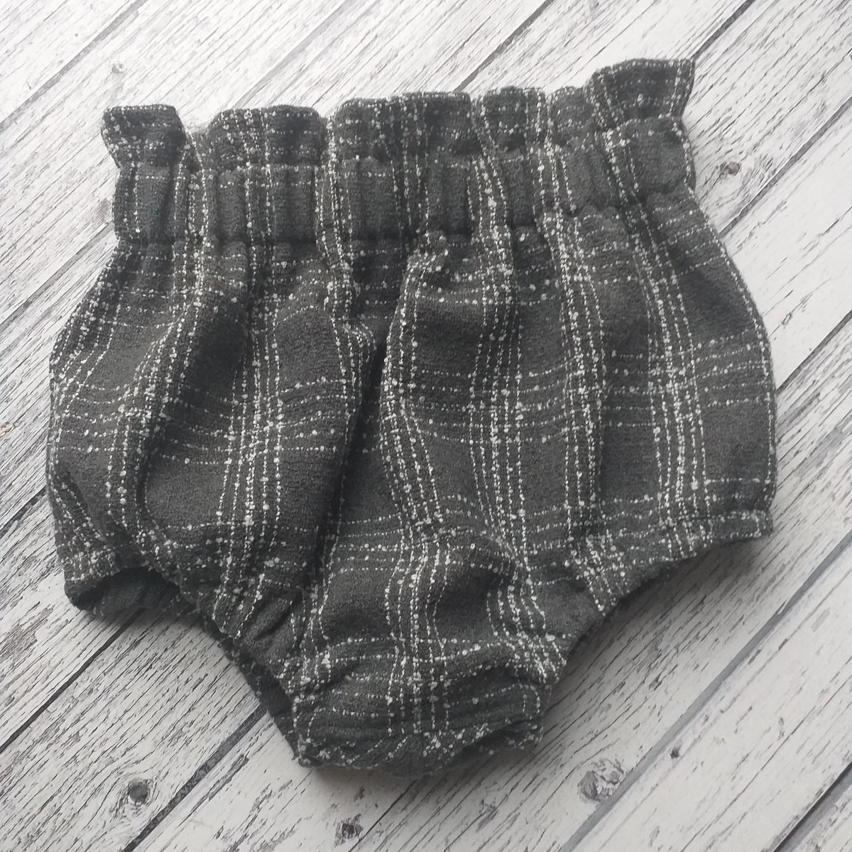 Image of Bloomin' Bloomers- Grey Check