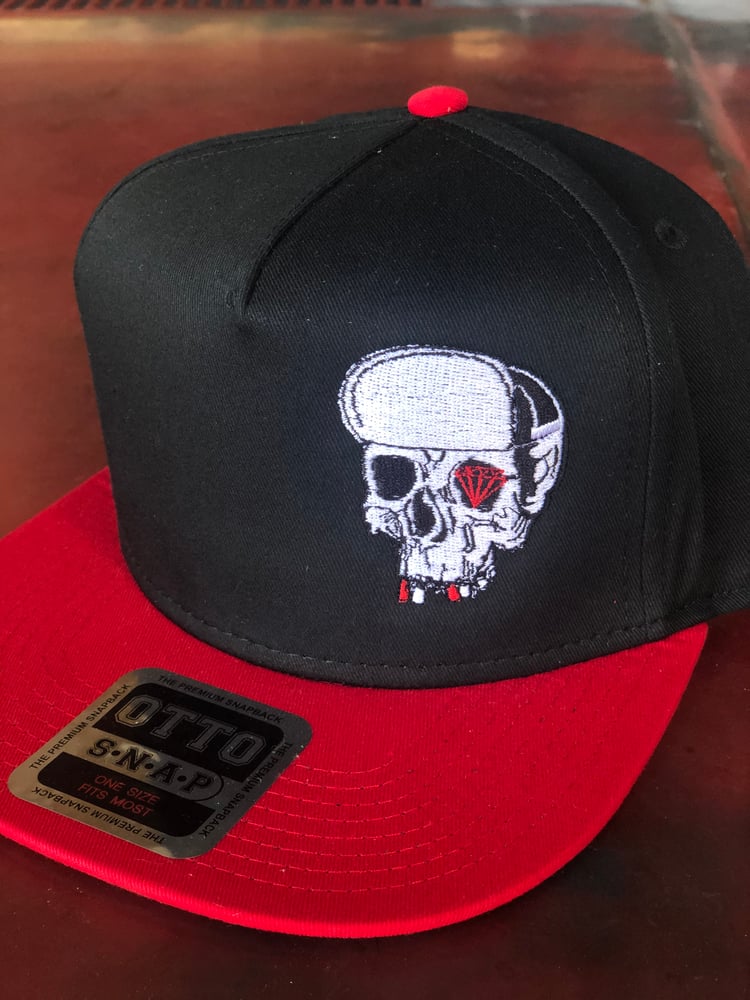 Bobbers N Choppers | Traditional Skull SnapBack