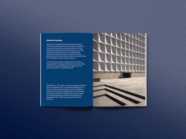 DANIEL RICH (co)vertex, Exhibition Catalogue Image 3