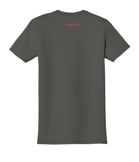 Image of Inside-out debra t-shirt - slate grey