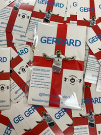 Steven Gerrard pin badge