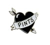 Lovely Pints Pin (Black)