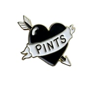 Image 1 of Lovely Pints Pin (Black)