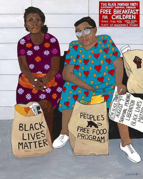 Image of Food Justice Limited Edition Giclee 18" x 25" 
