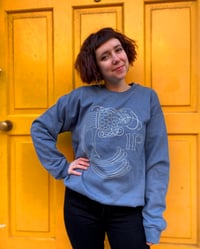 Image 3 of Vintage Penny Sweatshirt - Indigo