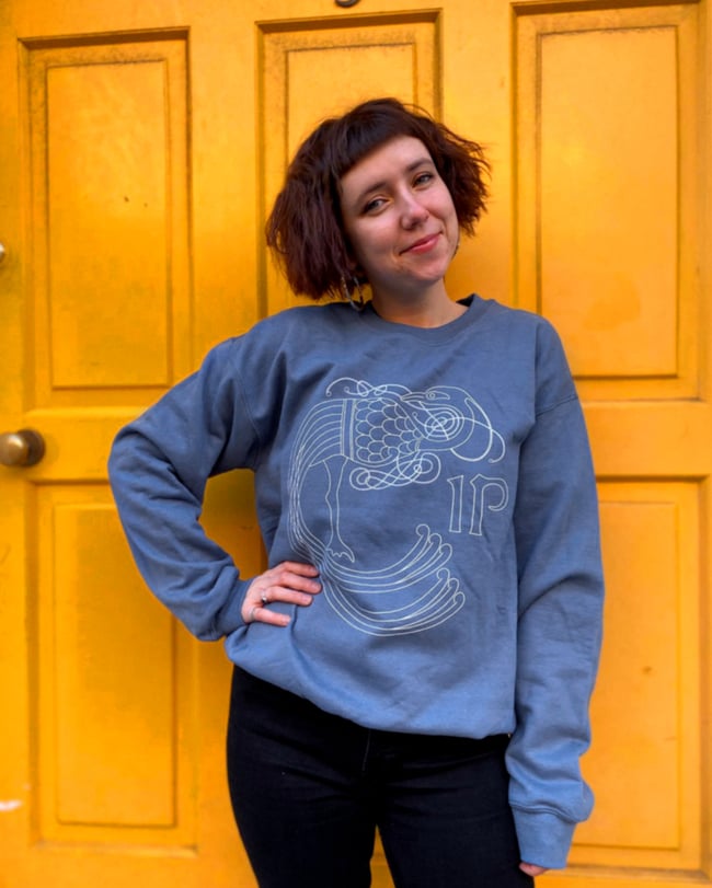 Vintage Penny Sweatshirt - Indigo