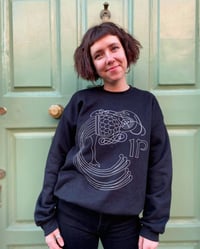 Image 2 of Vintage Penny Sweatshirt - Black