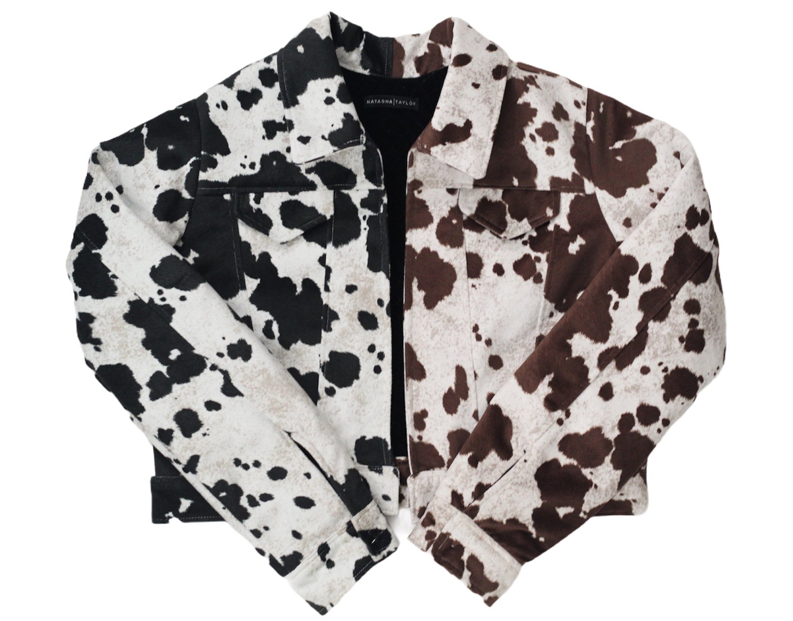Cow print 2025 jacket mens