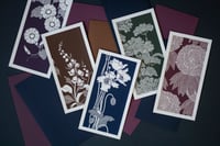 Image 3 of Flowers mini print set 