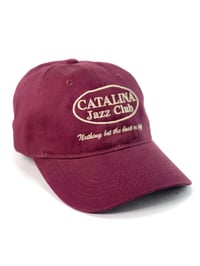 Image 1 of Catalina Jazz Club - Hat (Burgundy)