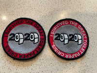 Image 3 of 2020 Patch - “I survived the great toilet paper crisis”