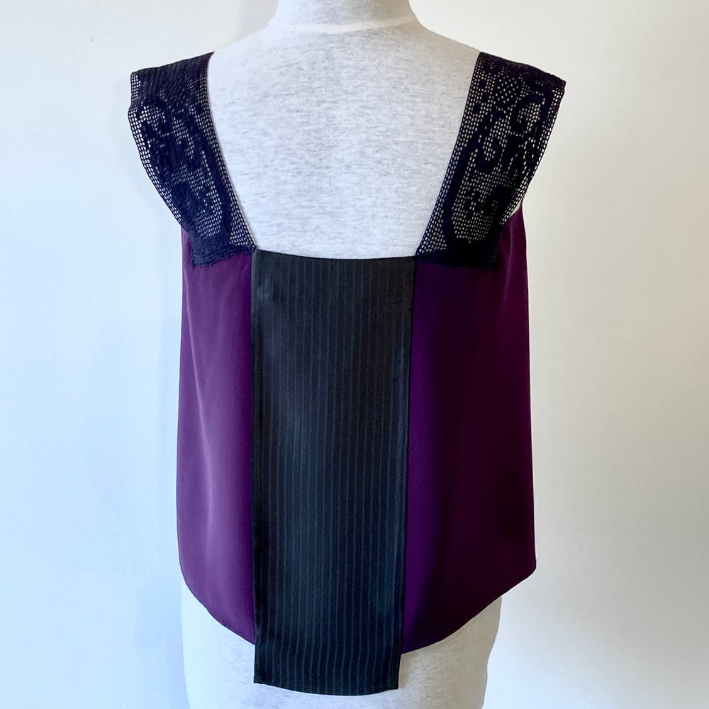 Image of Plumb at Midnight Nixie Blouse