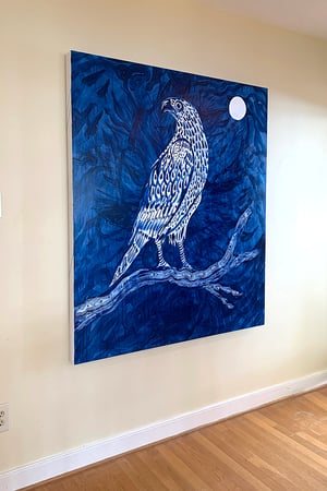 "Hawk" (original painting)