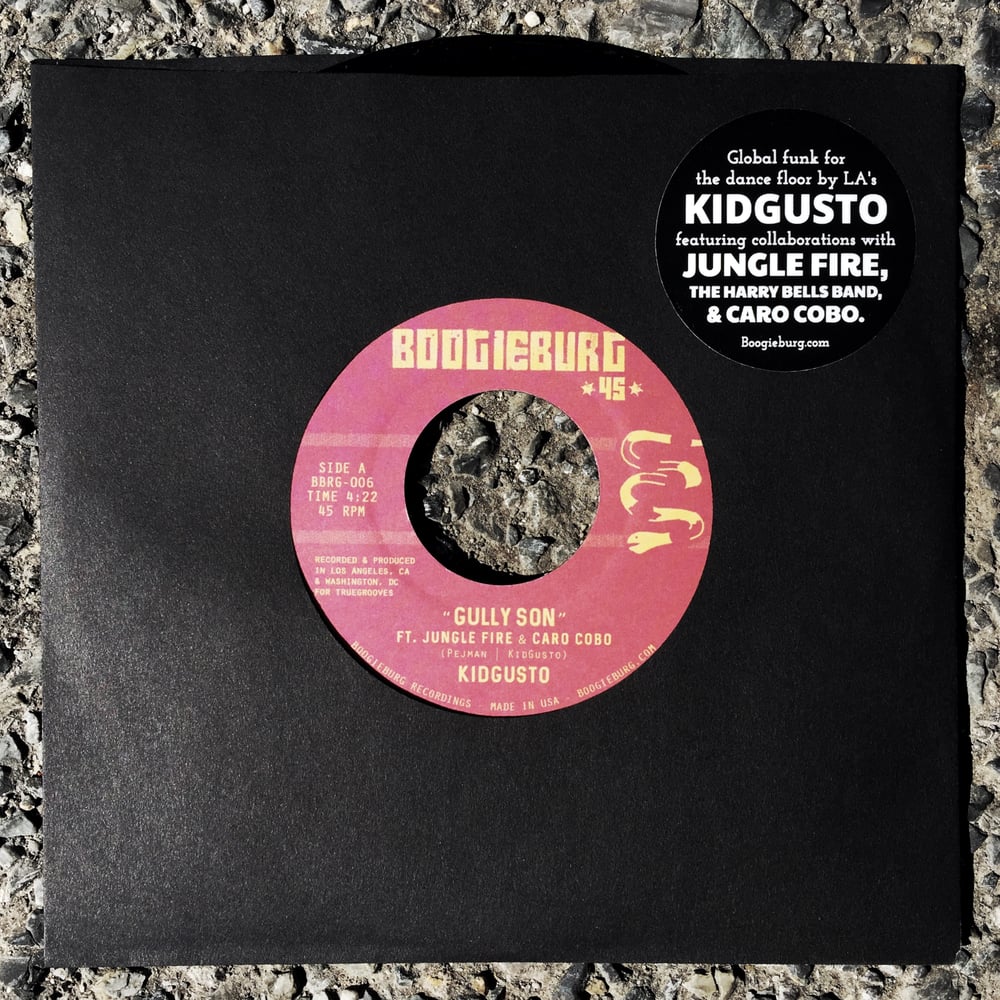 KidGusto - Gully Son ft. Jungle Fire b/w WOZA Beat (7")