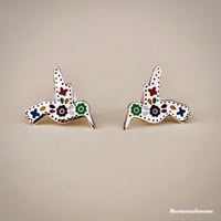 Image 1 of Colorful Colibrí Studs