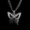 Collier Butterfly skull