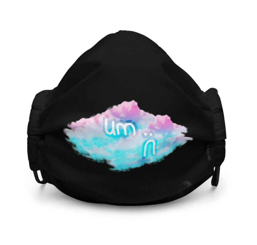 Image of skrillex 6 facemask [small cloud]
