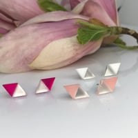 Image 4 of Double Triangle mini silver& color