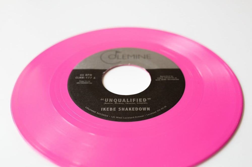 Ikebe Shakedown - Unqualified b/w Horses (limited pink 7”)