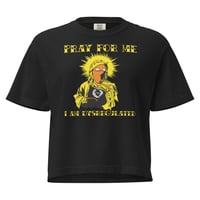 Image 1 of DYSREGULATED Women’s heavyweight boxy tee
