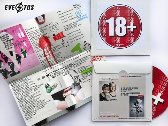 CD ■  Post 18 Depression EP by Evestus