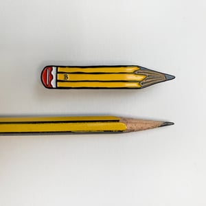 Heroic Pencil Brooch