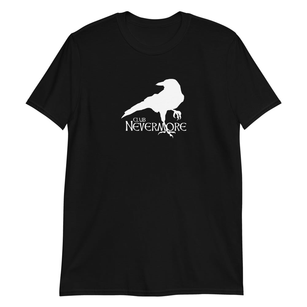 Raven Logo White Short-Sleeve Unisex T-Shirt