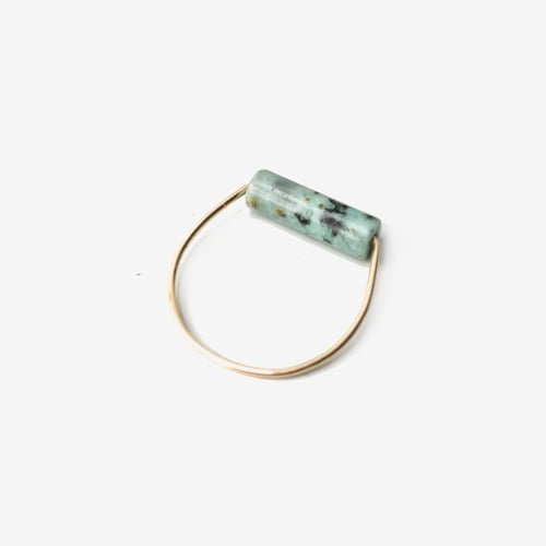 Image of bague mathilda jaspe africaine