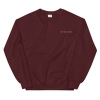 Image 1 of We Were Here | Embroidered Unisex Sweatshirt