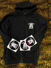Gnar skull motel grey zip hood (without bag) 