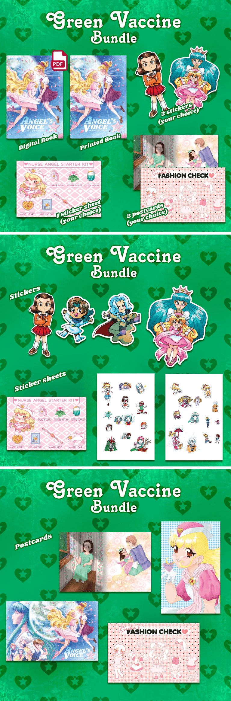 [LEFTOVERS] GREEN VACCINE Bundle