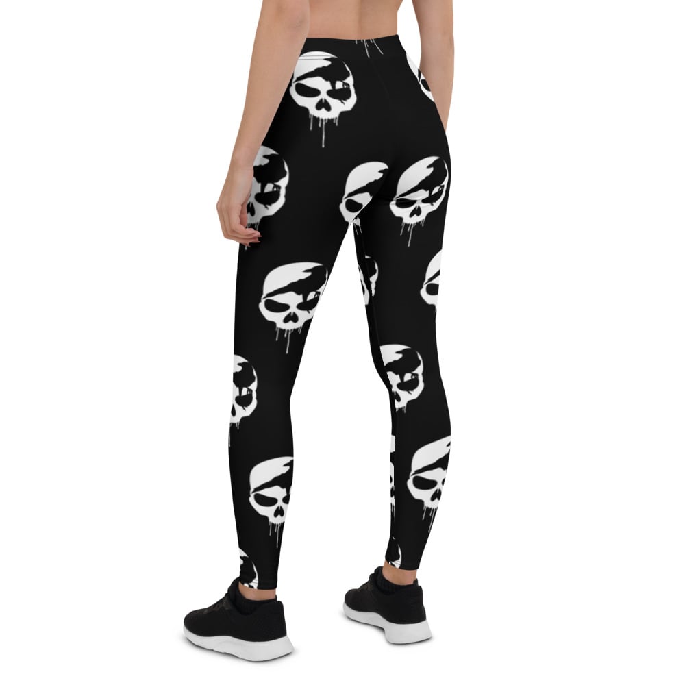 NeverMore Skull Leggings