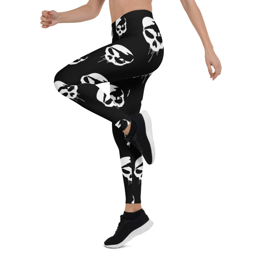 NeverMore Skull Leggings