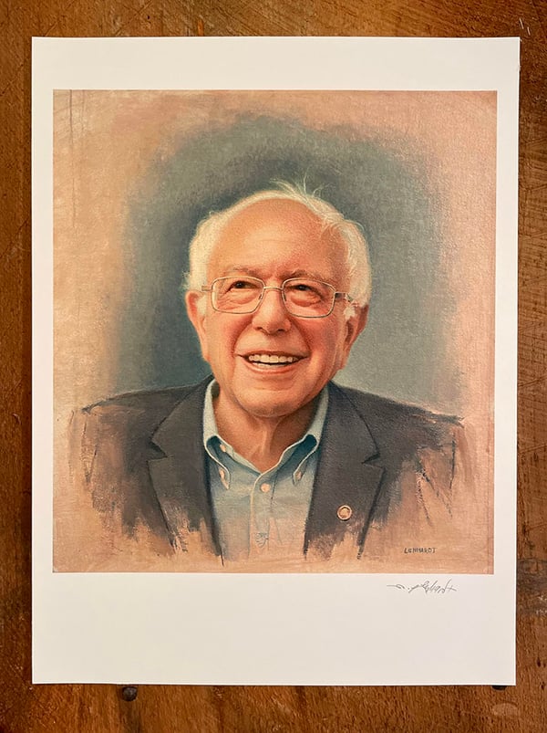 Image of Bernie Sanders Print