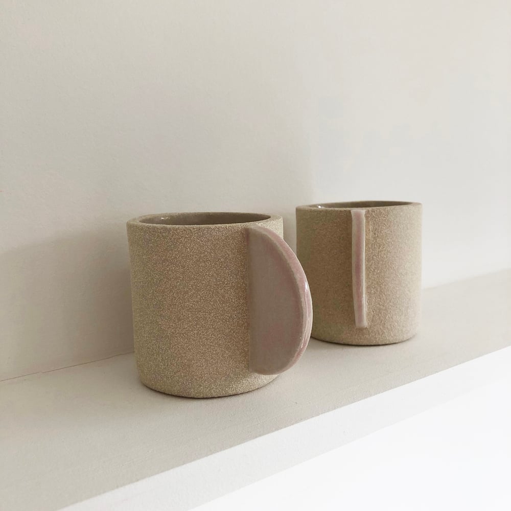 Image of Pale pink cup by Brutes ceramics
