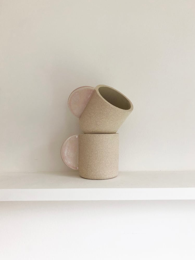 Image of Pale pink cup by Brutes ceramics